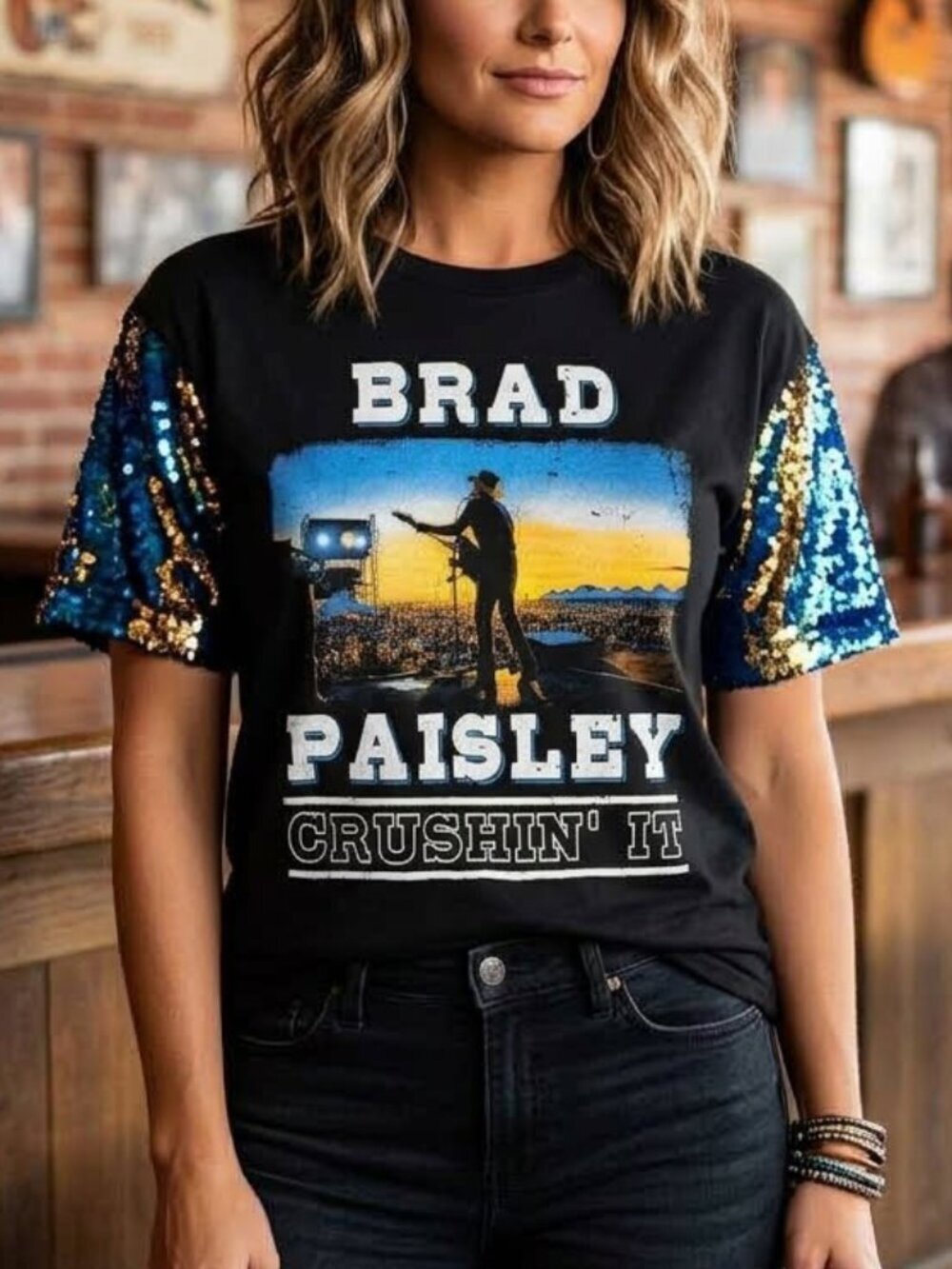 Brad Paisley Crushin It Tour Tee